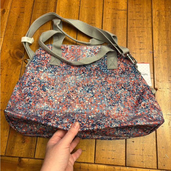 Kipling Pahneiro handbag in an artistic flower print - Picture 2 of 9